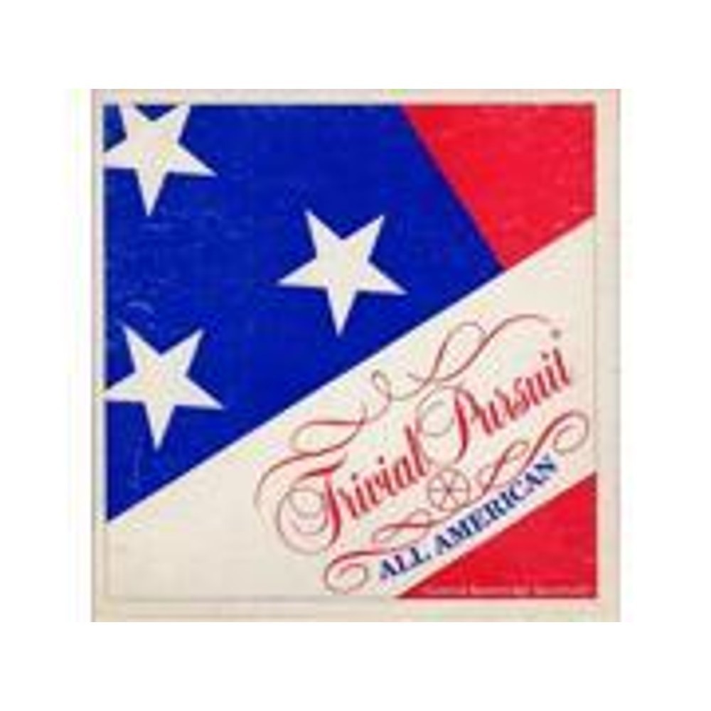 Parker Brothers Trivial Pursuit All American Edition 1993 Board Game 46020